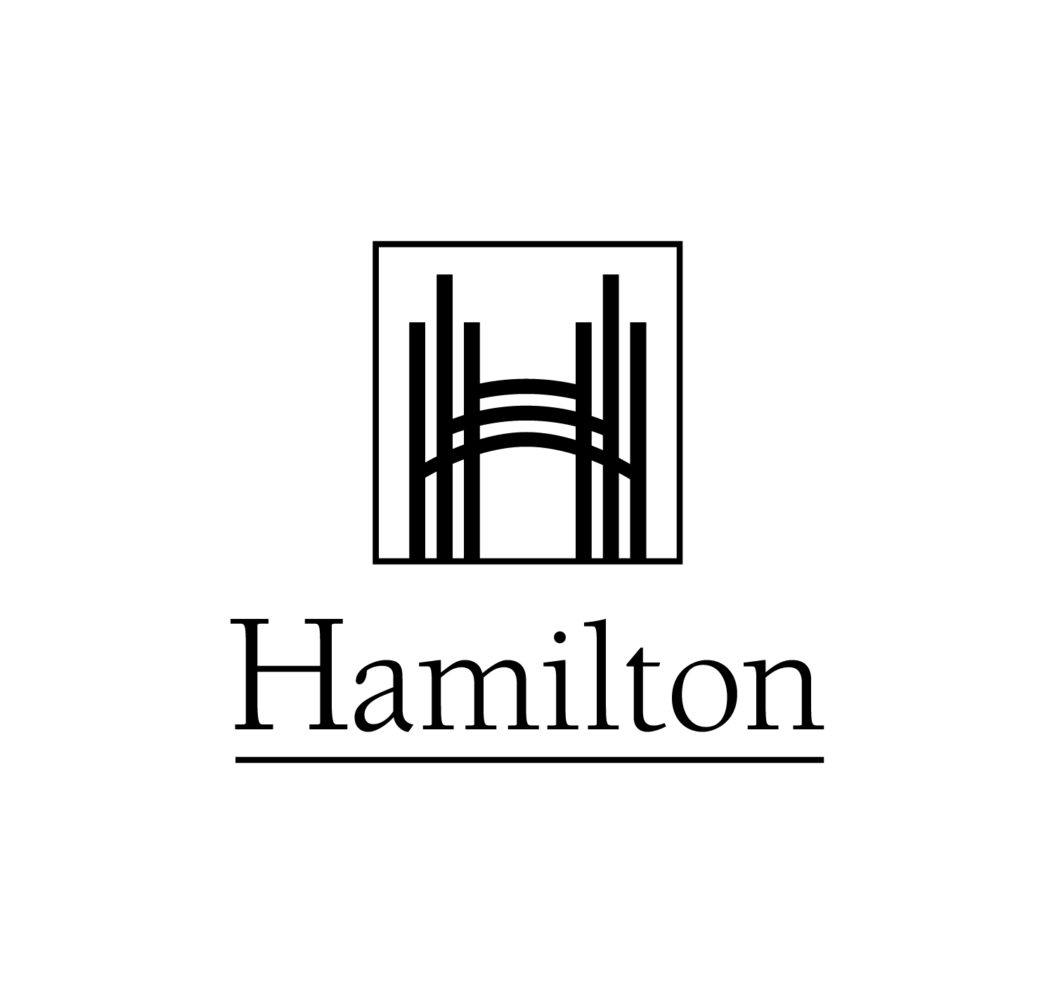 a logo for the city of hamilton